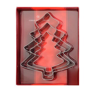 크리스마스 쿠키커터 트리 3종 세트, 1세트
