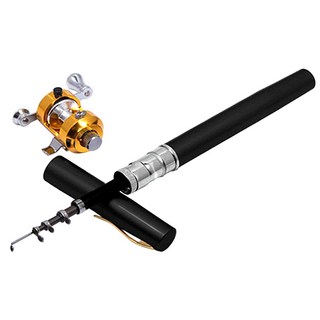 휴대용 펜 낚시대, 블랙