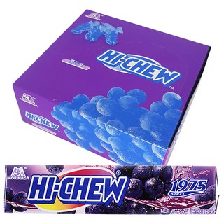 MORINAGA 森永 嗨啾葡萄軟糖 12條入, 684g, 1盒