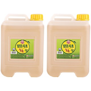 오뚜기 양조 식초, 15L, 2개