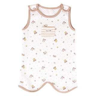 오가닉붐 유아용 삼중지 보온 수면 조끼