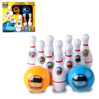 Tayo小巴士兒童保齡球玩具, 混合顏色, 1個