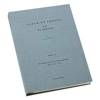 ICONIC 線圈活頁4*6相片收藏冊, Indi Bluw