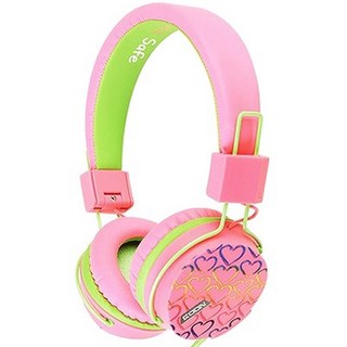 군 어린이 청력보호 유선헤드셋, GHP-K11, 핑크
