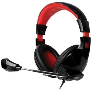 앱코 STEREO 유선 헤드셋, 레드, HS80