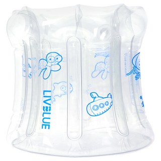 리브블루 수중관찰어항, 화이트블루, 1개