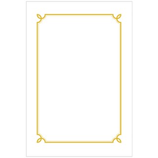 WOOJIN 300 Royal大G1獎狀用紙, 100入, 白色, 100個