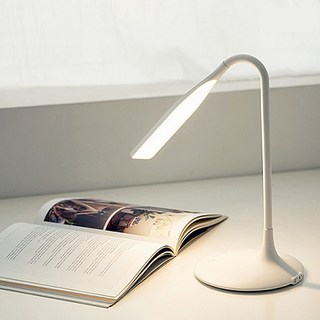 오아 플라이트 데스크 램프 무선 LED 스탠드, 화이트