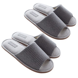 라벨라코 밀크 실내화 남성용, 챠콜, 2개