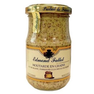 Edmond Fallot 全穀芥末籽醬, 205g, 1罐