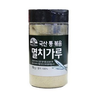 오가닉스토리 통 볶음 멸치가루, 70g, 1개