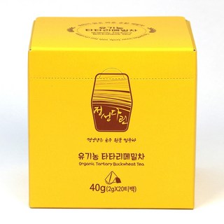 정성다린 유기농 타타리 메밀차 티백, 2g, 20개입, 1개