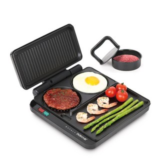 키친아트 180도 오픈 햄버거 멀티그릴, KG-H3923AK