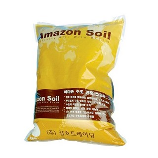 아마존 소일 2kg 수초 어항 바닥재, 1개