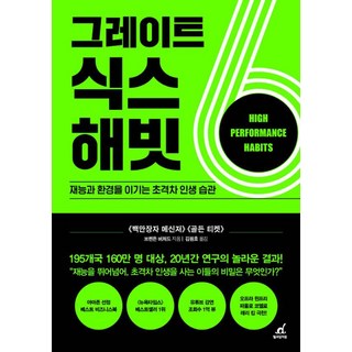 그레이트 식스 해빗: 재능과 환경을 이기는 초격차 인생 습관, 월요일의꿈, 브렌든 버처드