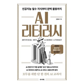 AI 리터러시: 인공지능 필수 지식부터 완벽 활용까지:여전히 챗GPT만 붙들고 있는 당신에게, 김용성, 프리렉
