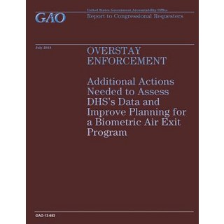 逾期居留執法：需要採取額外行動來評估國土安全部的數據並改善生物統計規劃…, Createspace獨立發布平台