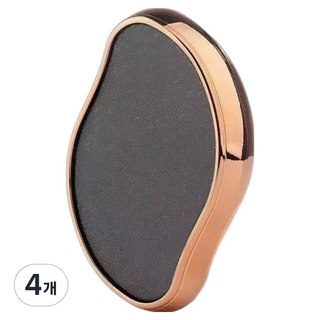 Lumion 舒適足部去角質器 金色, 4個, 1入, 56g