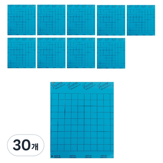 보키니 청색 판형 트랩 20cm x 25cm, 1개입, 30개