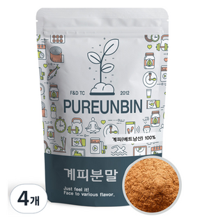 PUREUNBIN 肉桂粉, 200g, 4個