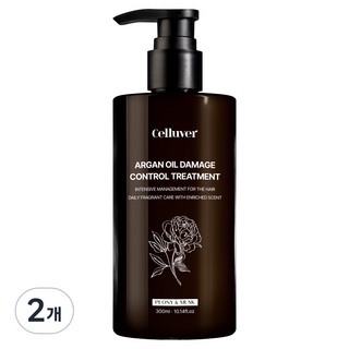 Celluver 摩洛哥堅果油損傷修護護髮素, 300ml, 2個