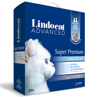 Lindocat 歐洲之星 雙效除臭城市貓砂 10L, 1包, 9kg, 無香