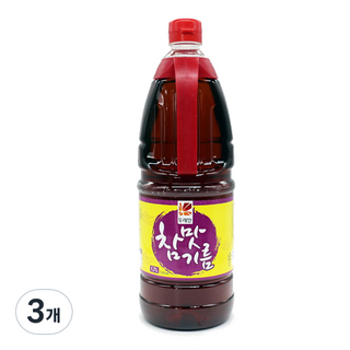 뚜레반 참맛기름, 1.7L, 3개