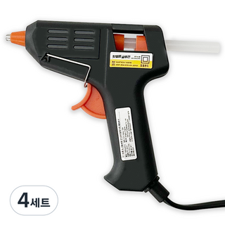 OKONG 迷你熱熔膠槍 7mm 小型 膠條2入, 4套