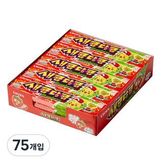 CROWN 皇冠 酸甜軟糖 草莓口味, 29g, 75條