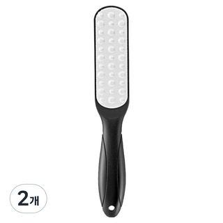 Foaming Home 溫和足部去角質器 黑色, 48g, 2個, 1入