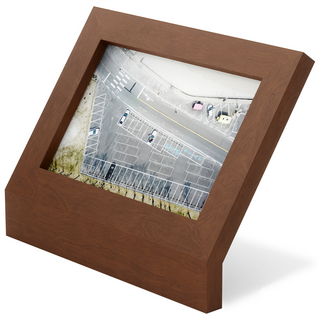 UMBRA Podium 櫸木相框 4 x 6吋, 咖啡色, 1個