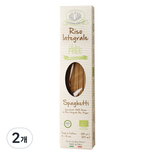 rustichella d'abruzzo Riso Integrale無麩質義大利麵條, 250g, 2個
