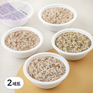 엘빈즈 한우듬뿍 이유식 중기2 한우듬뿍 배추죽 180g + 한우듬뿍 사과죽 180g + 한우듬뿍 적채죽 180g + 한우듬뿍서리태죽180g 세트, 720g, 2세트