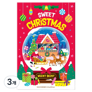 Weeny Beeny 聖誕倒數日曆 401g, 3個, 單品