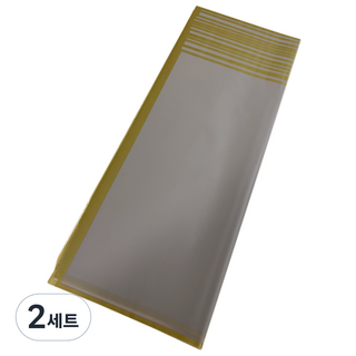 Mandeul Havi 禮物花束包裝透明玻璃紙 20入, 12 棕色, 2套