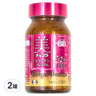 Eisai 衛采 Chocola BB BB極緻膠原錠, 140顆, 2罐
