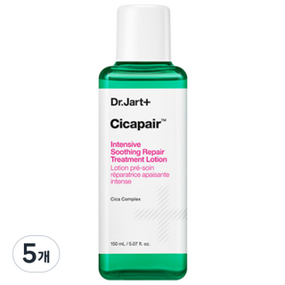닥터자르트 시카페어 인텐시브 수딩 리페어 트리트먼트 로션, 150ml, 5개