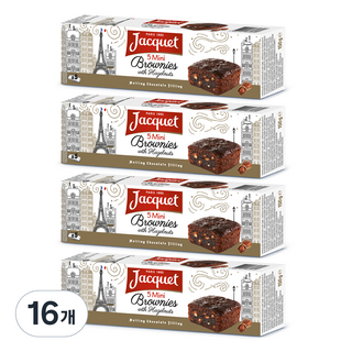 Jacquet 迷你榛果布朗尼, 150g, 16個