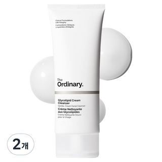 The Ordinary. 甘油酸酯乳霜潔面乳, 2個, 150ml