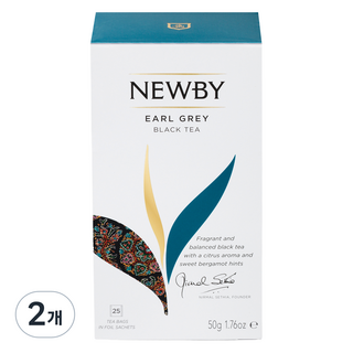NEWBY 伯爵茶, 2個, 25入, 2g