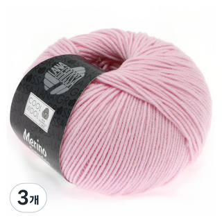 라나그로사 쿨 울 뜨개실, 452 Rosa, 3개