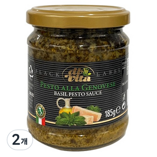 di vita 羅勒青醬, 185g, 2個