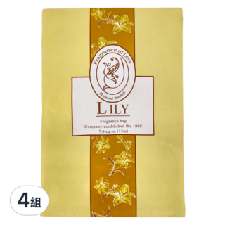 Fragrance of Love 香氛包 20個, 16g, 4組, 百合