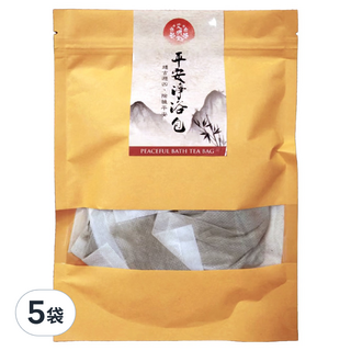 艾玥堂 艾草平安淨浴包 10包, 100g, 5袋