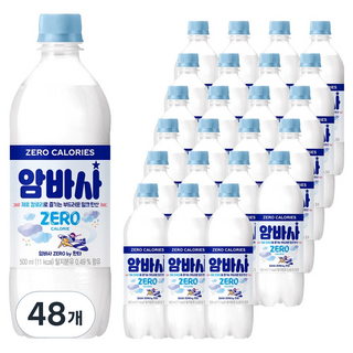 암바사 제로 by 환타, 500ml, 48개