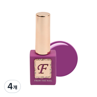 FROM THE NAIL 彩色凝膠指甲油, NO 013, 10g, 4個