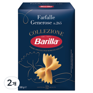Barilla 百味來 文藝復興 蝴蝶麵, 500g, 2個