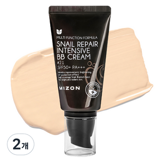 MIZON 蝸牛集中修護BB霜 SPF50+ PA+++, 21 Rose Beige, 2條