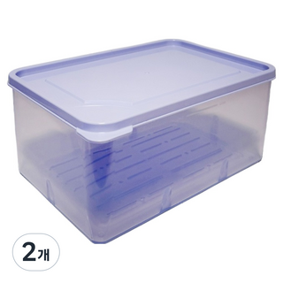 uh homedeco 冷凍深型密封容器 2號, 2個, 1.5L