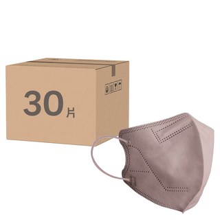 JUN 郡昱 3D成人立體醫療口罩 M, 雪清紫, 10片, 3包